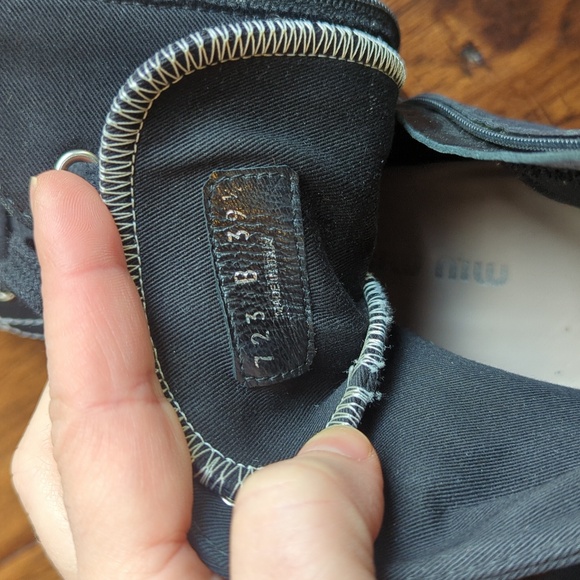 RARE! Miu Miu Club kitten heel sneaker - Picture 13 of 14